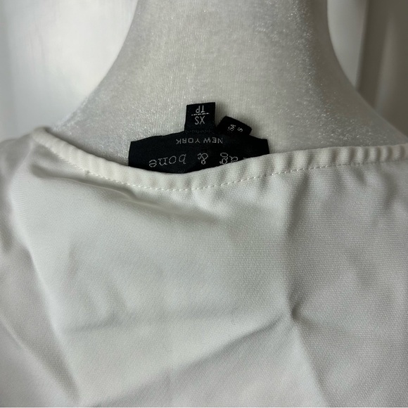 RAG & BONE Eliza Lace Side Boxy Tank Top (size XS) - Picture 4 of 5